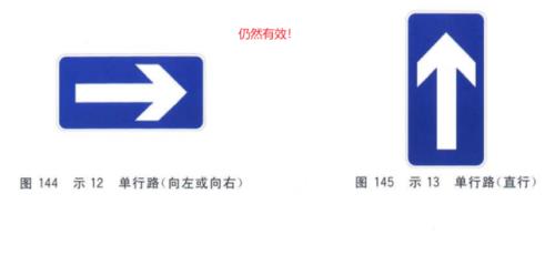 小型客车车道标志