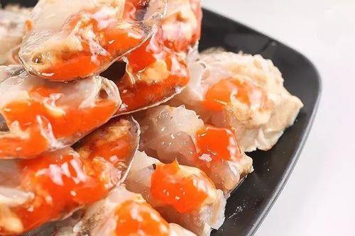 冷冻红膏炝蟹的吃法