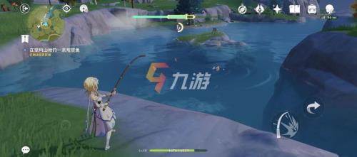 原神如何自动钓鱼