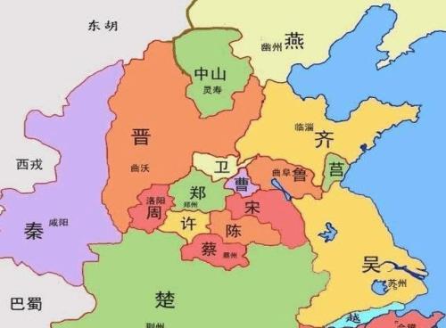 郑庄公时期的郑国实力
