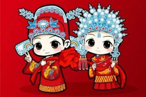 祝福结婚的成语