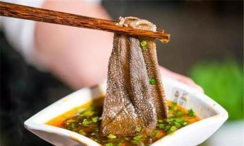 吃的毛肚怎么切
