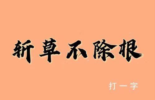 不欢而去谜底