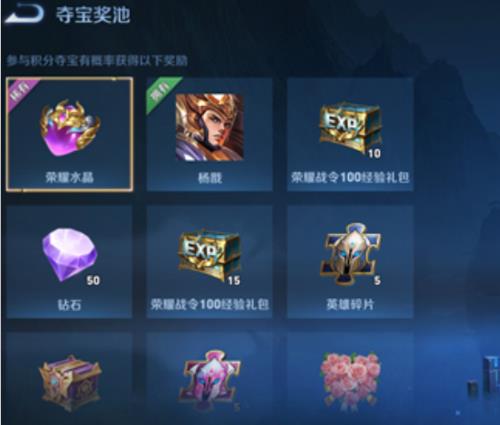 荣耀水晶能不能出售