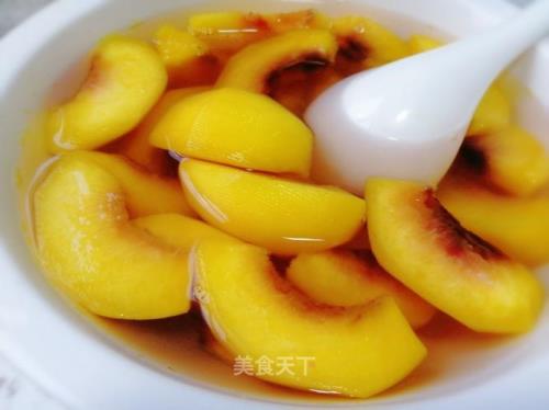 黄桃罐头什么味道