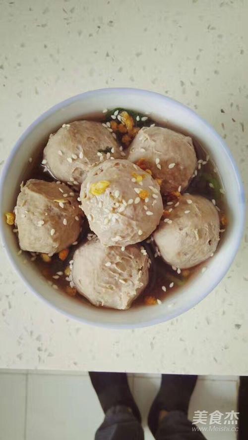 肉丸面正宗做法