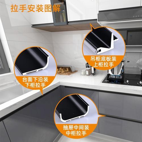 木工可以做免拉手柜门凹槽尺寸