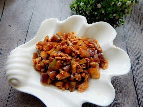 肉末茄条的做法