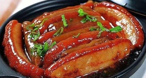 河南红烧肉扣碗做法