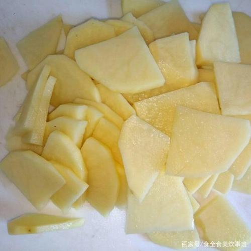 土豆片的切法