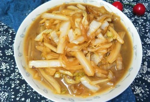 屈浩大师的醋溜白菜做法