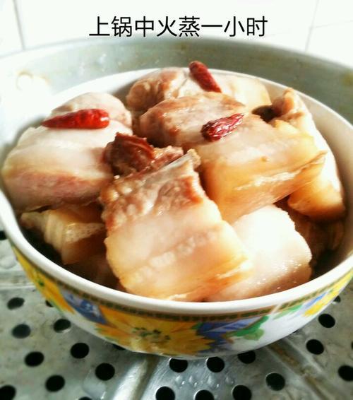 粤菜蒸五花肉做法