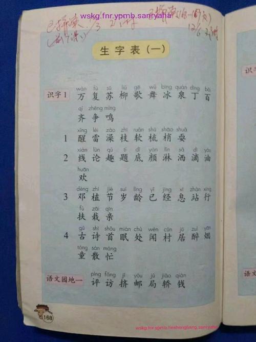 什么生字动词