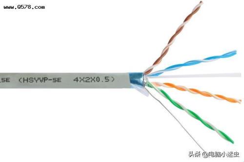 四类网线是几个线头