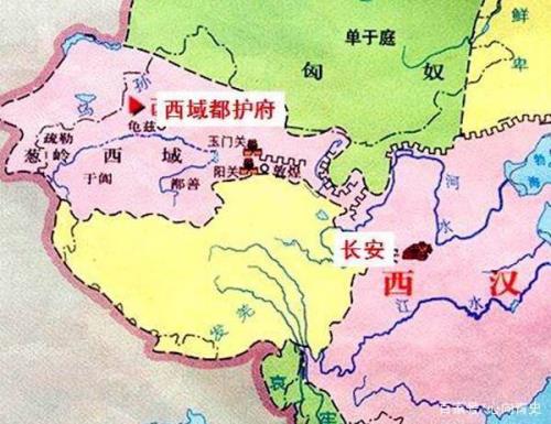 西域都护府管辖现在那些地方