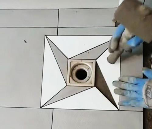 长形地漏不居中怎么补救