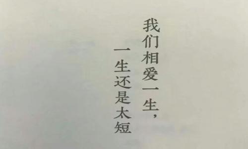 热爱自己所热爱的类似的句子