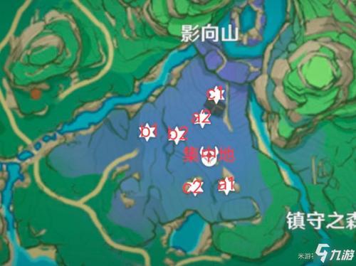 原神稻妻七个武士位置