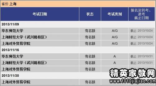 雅思A和G考试报名一样吗