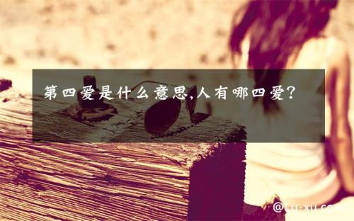 第四爱是什么意思啊