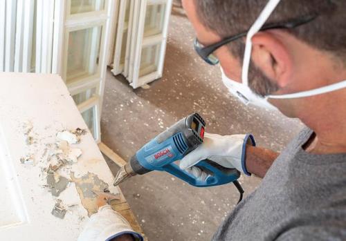 显示屏被热风枪吹皱了