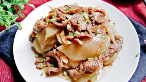牛肉瓜条做法
