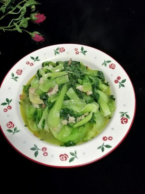 肉烧青菜家常做法