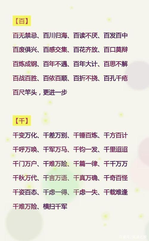一什么万顷的成语