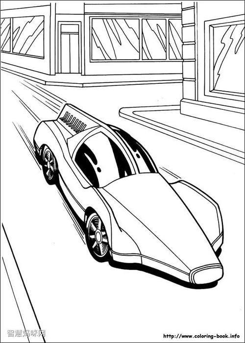 怎样画赛车