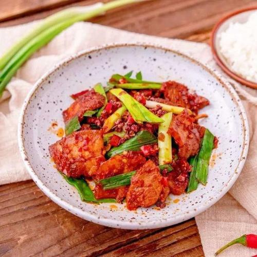 囗口回锅肉。大联应该怎么对