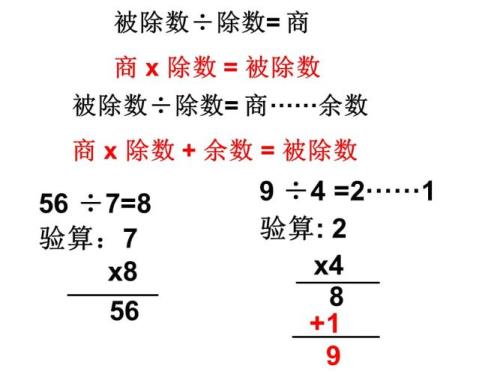 除法的验算答案