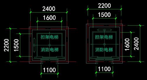 担架电梯尺寸国家标准