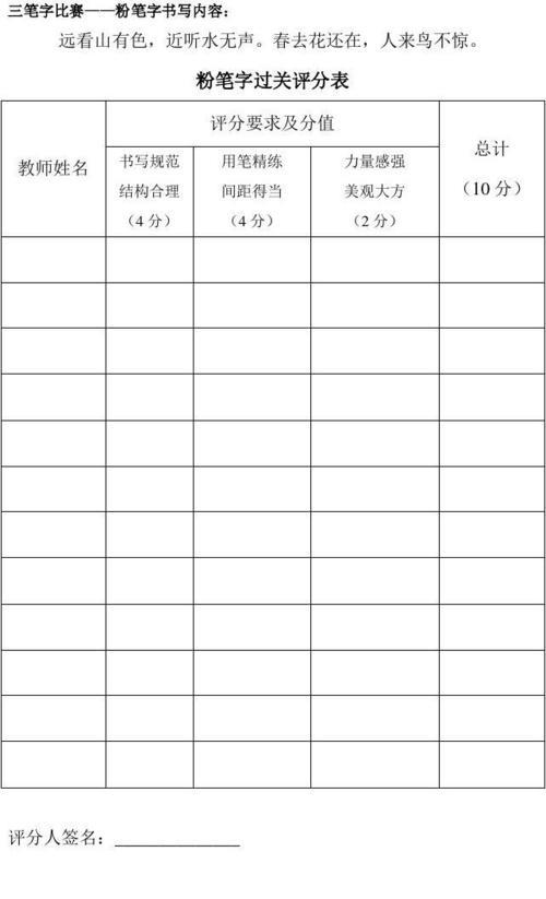 学生过关表格怎么做