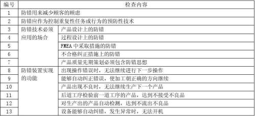 物理防错指的是什么