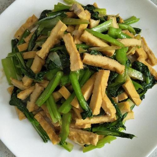 豆干最佳搭配蔬菜