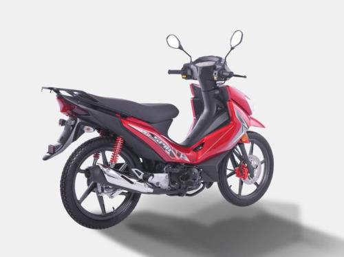 弯梁摩托车改色方案