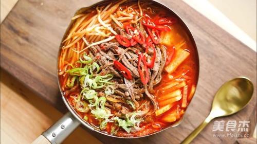 韩式牛肉辣汤的正宗做法