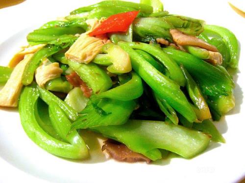 芥菜棒炒肉