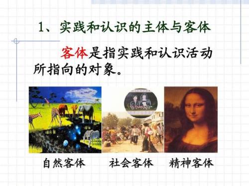 主体客体化通俗解释