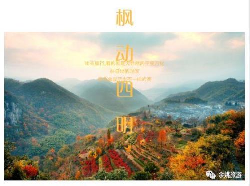 四明山是哪省的