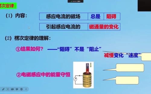 楞次定律的实质
