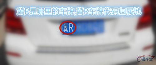 新R是哪里的车牌照