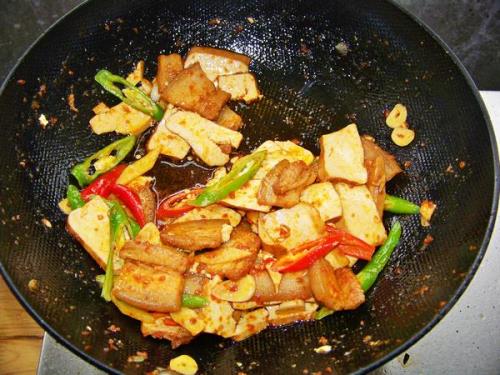 香干回锅肉家常做法