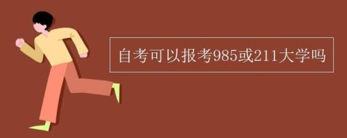985院校有函授或自考吗