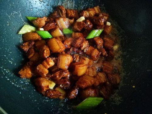 葱烧肉的做法