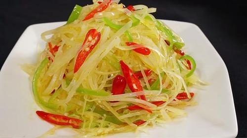 凉拌土豆丝家常做法简单又好吃