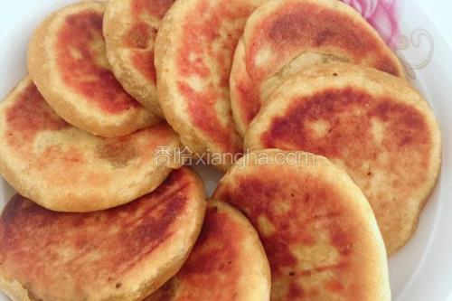 香煎柿子豆沙饼做法