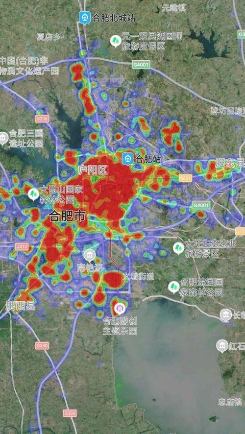城市热力图什么意思
