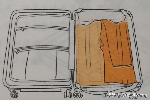 行李箱叠衣服的技巧