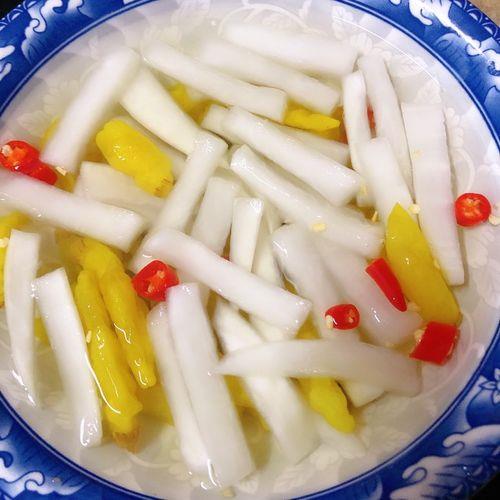 泡椒萝卜的做法